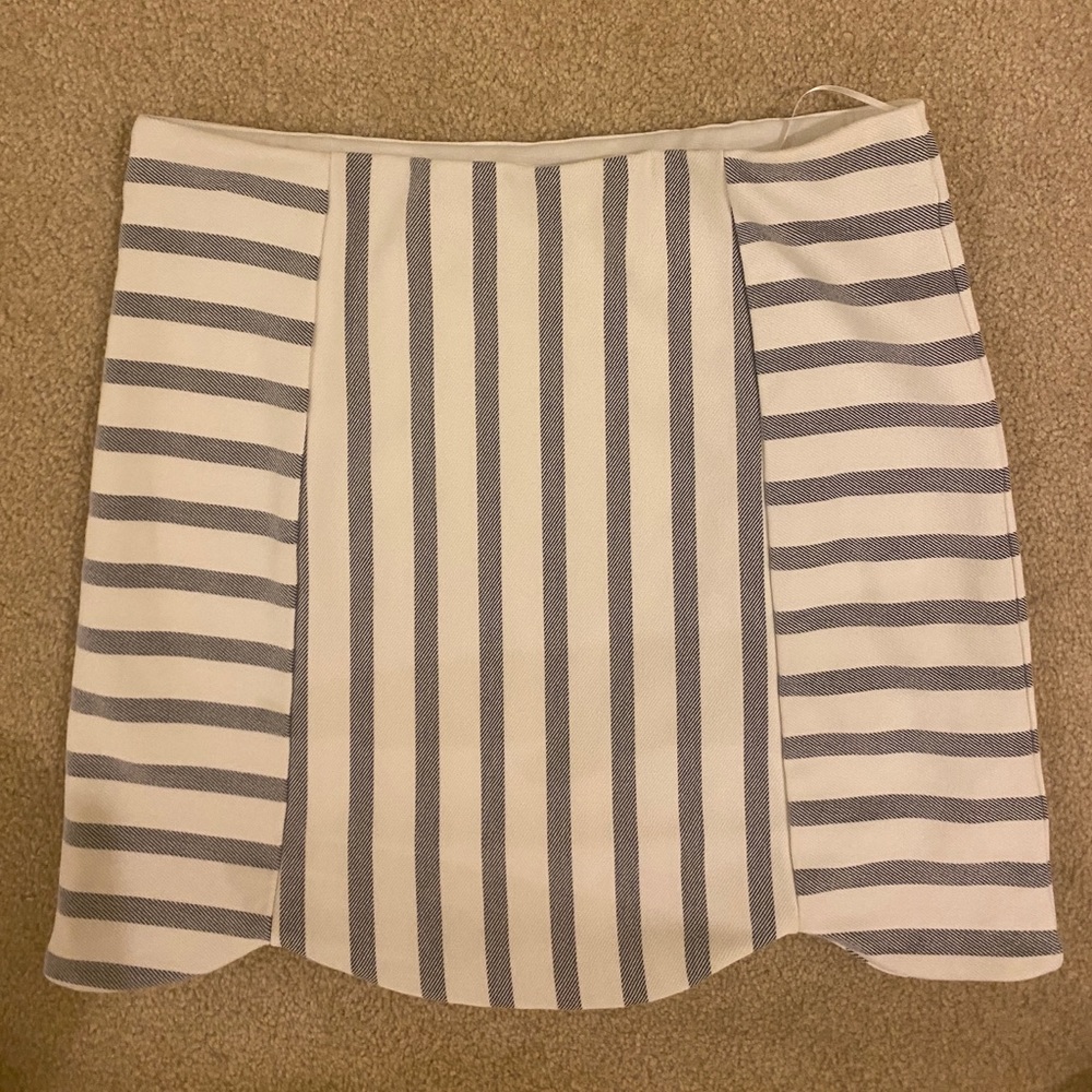 Topshop striped skirt